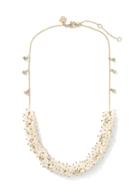 Banana Republic Womens Pastel Cluster Necklace White Size One Size