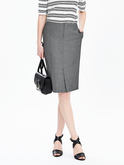 Banana Republic Womens Trouser Skirt Size 0 - Smoke Gray