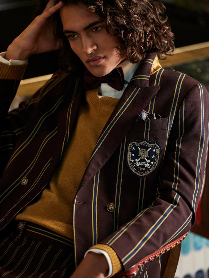 Br Athletics Stripe Blazer