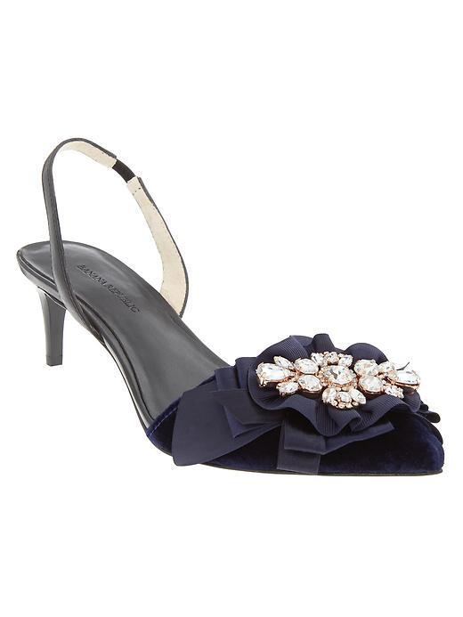 Banana Republic Hedy Too Pump Size 10 - Navy
