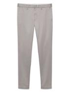 Banana Republic Mens Mason Athletic Tapered Rapid Movement Chino Pant Light Gray Size 36w