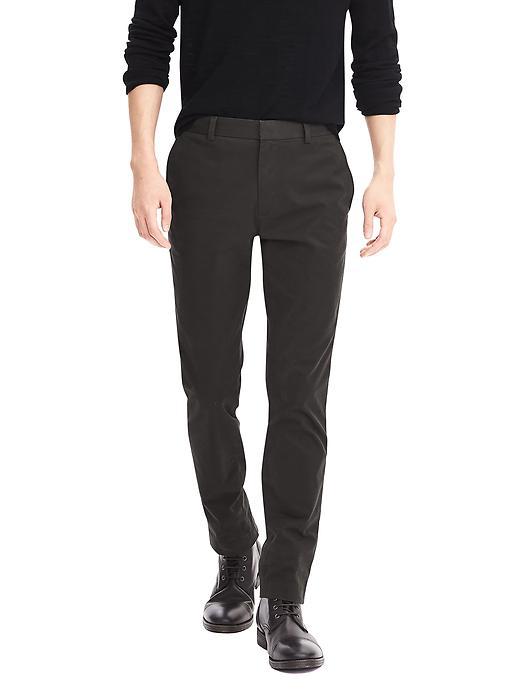 Banana Republic Mens Fulton Skinny Cotton Chino Size 32w 36l Tall - New Olive