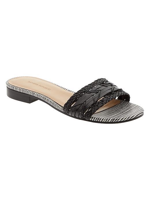 Banana Republic Ohana Slide Sandal Size 10 - Black