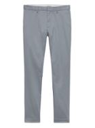 Banana Republic Mens Aiden Slim Rapid Movement Chino Pant Blue Ice Size 33w