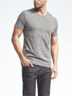 Banana Republic Soft Wash Tee - Air Force Grey