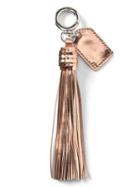 Banana Republic Metallic Leather Bag Tassel - Rose Gold