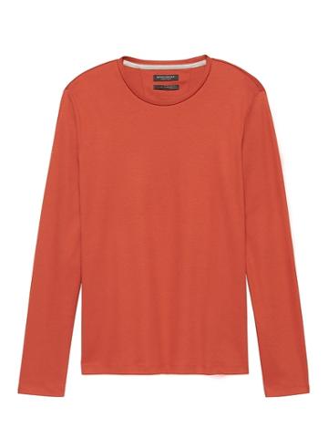 Banana Republic Luxury-touch Crew-neck T-shirt