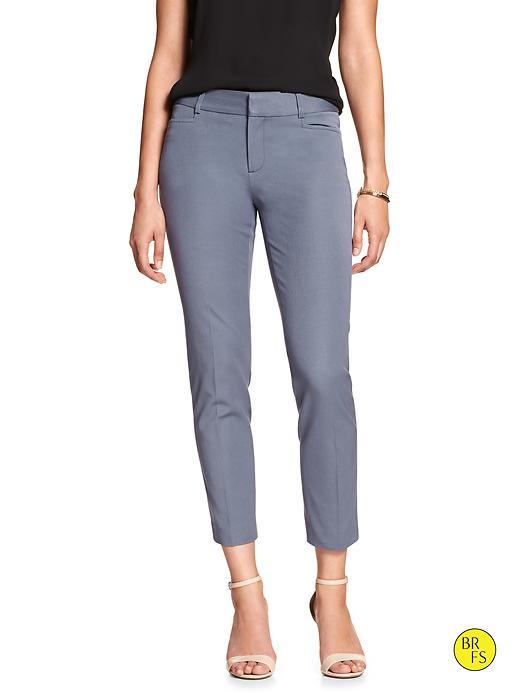 Banana Republic Factory Sloan Fit Crop Size 0 - Night Azul