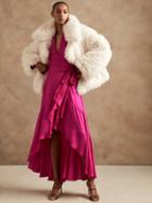 Ruffle Wrap Dress