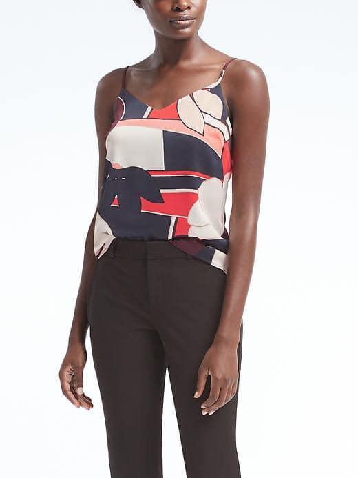 Banana Republic Womens Floral Essential Cami - Floral