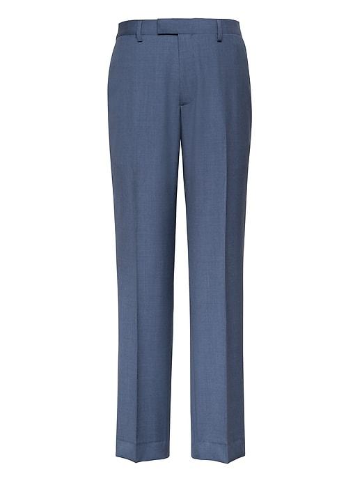 Banana Republic Mens Standard Blue Italian Wool Suit Pant Comet Blue Size 32w