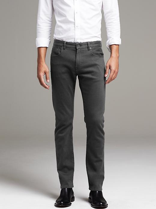Banana Republic Gray Traveler Jean - Gray