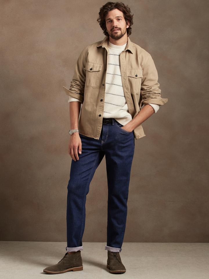 Tapered Watershed Mill Valley Denim Stretch Jean