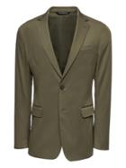 Banana Republic Mens Slim Rapid Movement Suit Jacket Fatigue Jacket Size 36