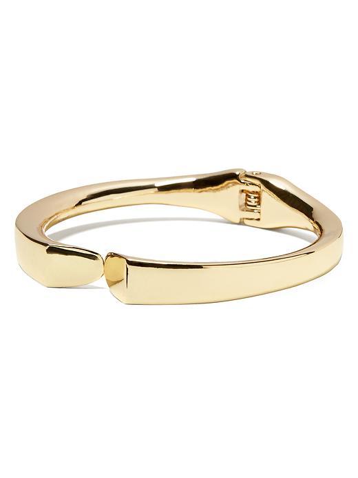 Banana Republic Architecture Hinge Cuff Size One Size - Gold