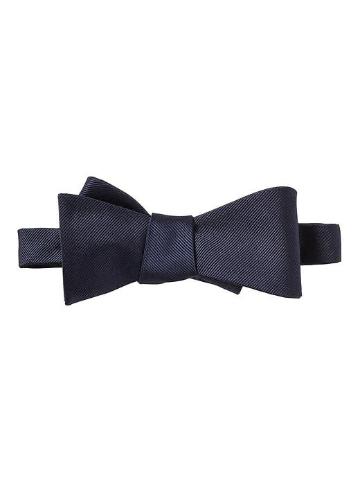 Banana Republic Mens Gabardine Nanotex Bow Tie Navy Size One Size