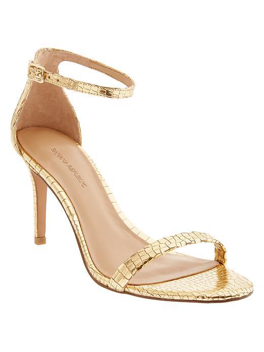 Banana Republic Juliette Pump - Gold