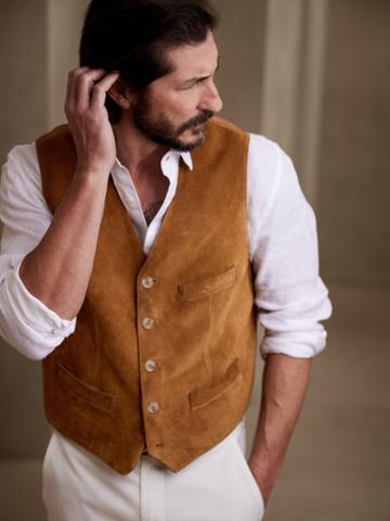 Br Archives Suede Vest