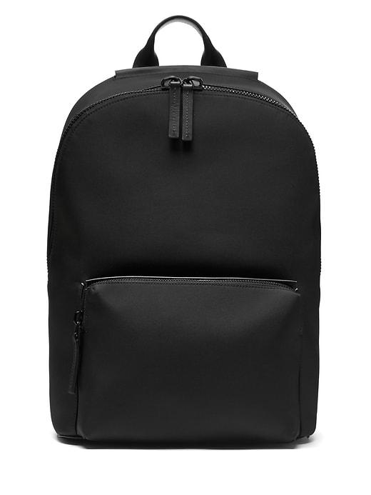 Banana Republic Mens Troubadour   Zip-top Backpack Black Size One Size