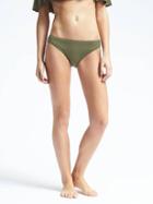 Banana Republic Womens Bikini Bottom - Olive