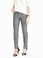 Banana Republic Sloan Fit Charcoal Slim Ankle Pant Size 00 Petite - Charcoal