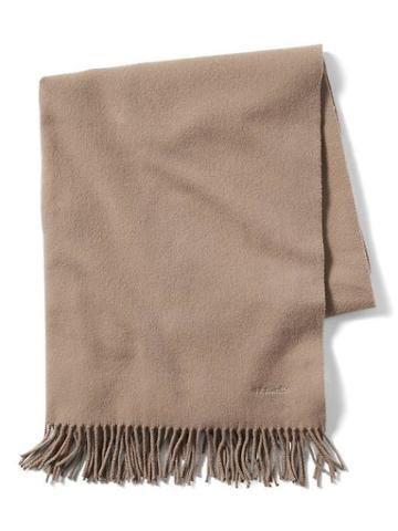 Banana Republic Luxe Vintage Hermes Beige Cashmere Shawl - Beige