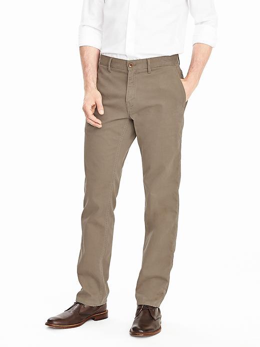 Banana Republic Mens Aiden Slim Mini Dobby Pant Size 32w 36l Tall - Khaki