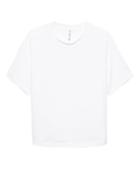 Banana Republic Womens Supima Cotton Cropped T-shirt White Size M