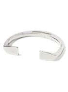 Banana Republic Womens Giles & Brother   Polished Stirrup Cuff Silver Size One Size