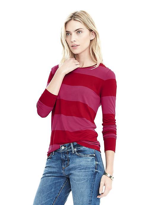 Banana Republic Crew Neck Pullover - Pink Daisy