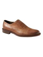 Banana Republic Mens Clyve Laceless Oxford Cognac Size 8