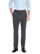 Banana Republic Mens Tailored Slim Fit Non Iron Charcoal Cotton Dress Pant Size 32w 36l Tall - Charcoal