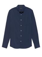 Banana Republic Untucked Slim-fit Tech-stretch Cotton Shirt