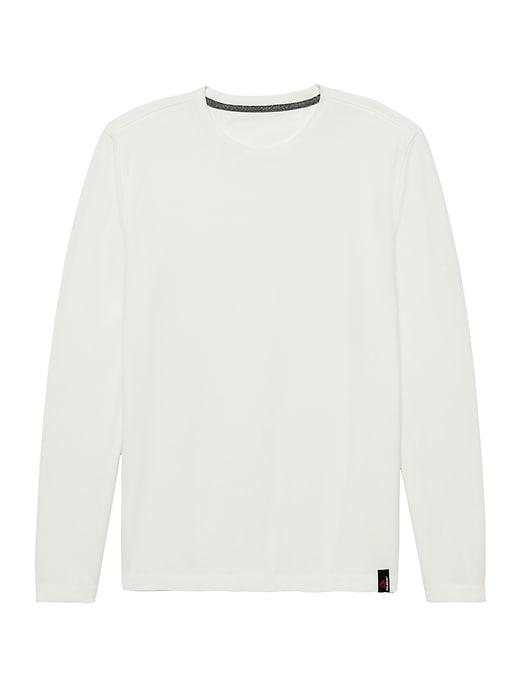 Banana Republic Polartec Power Grid Crew-neck Sweatshirt