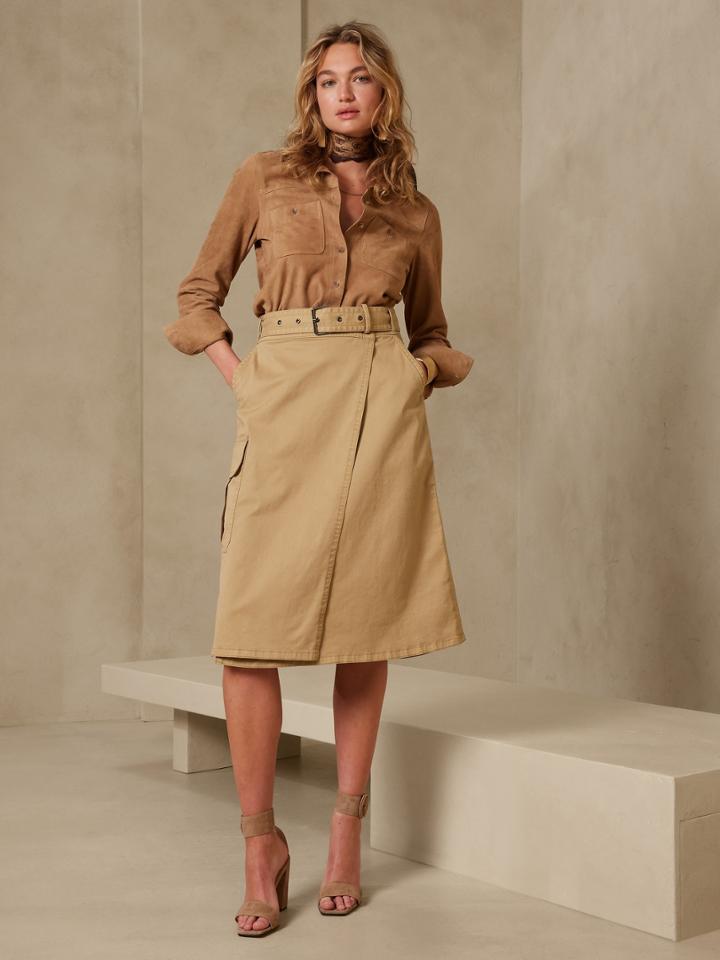 Wrap Utility Skirt
