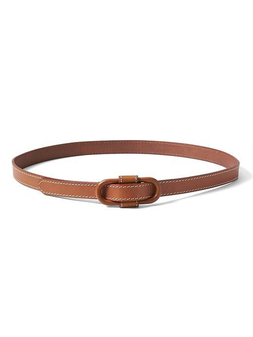 Banana Republic Oval Slide Belt - Tan
