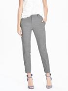 Banana Republic Avery Fit Gray Lightweight Wool Crop Size 0 Regular - Light Gray