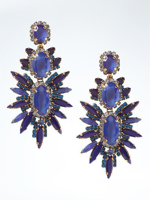 Banana Republic Elizabeth Cole Carmela Earring - Blue