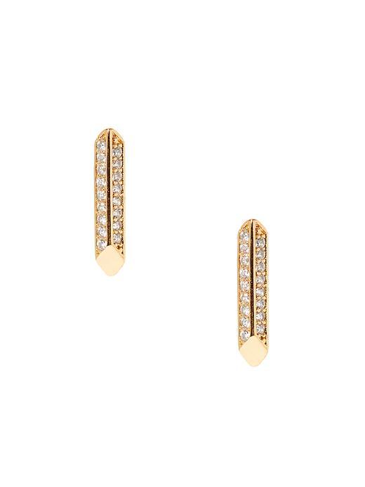 Banana Republic Bold Basics Stud Earring - Gold