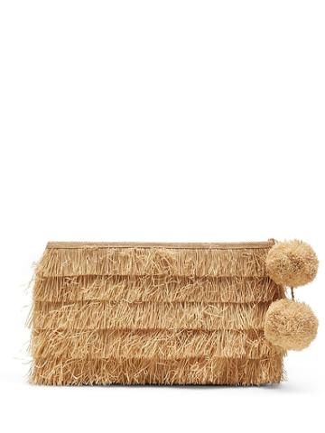 Banana Republic Womens Mar Y Sol   Sasha Clutch Natural Size One Size