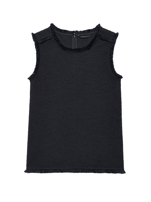 Banana Republic Womens Boucl Shell Navy Size L
