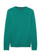 Banana Republic Mens Cotton Sport Crew-neck Sweater Deep Sea Green Size L