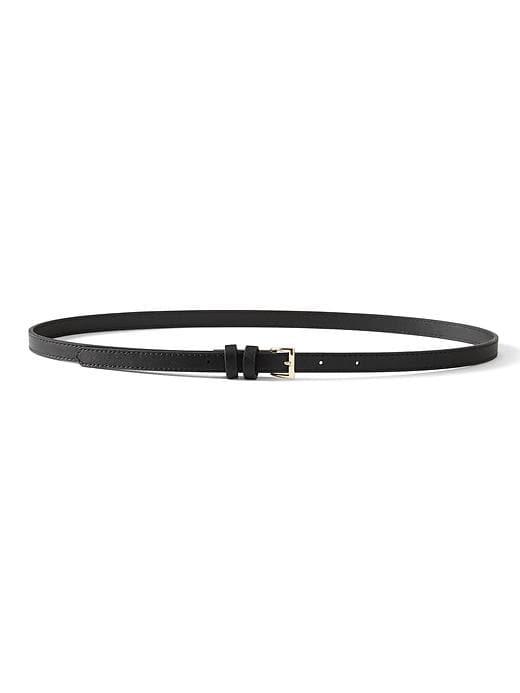 Banana Republic Womens Skinny Belt Black Size S