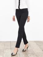 Banana Republic Womens Sloan Fit Slim Ankle Pant Size 12 Petite - Black