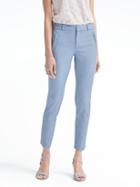 Banana Republic Sloan Skinny-fit Zip-pocket Bi-stretch Ankle Pant