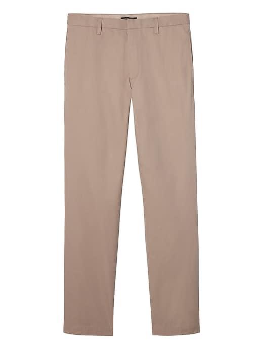 Banana Republic Mens Gavin Relaxed Straight Chino Pant Khaki Size 36w