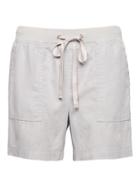 Banana Republic Womens Soft Linen-cotton 5 Pull-on Short Gray Size 0