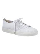 Banana Republic Womens Open-knit Sneaker White Size 7