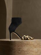 Valais Haircalf Leather Heel