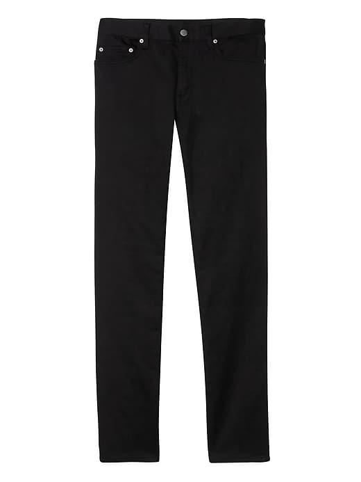Banana Republic Mens Slim Traveler Pant Stay Black Size 36w
